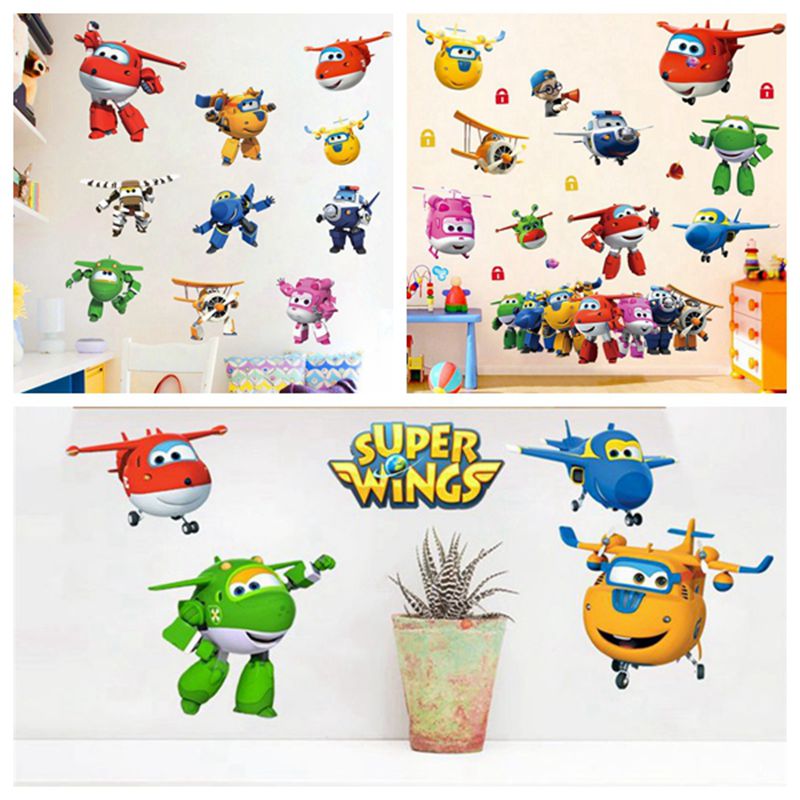 Baby Nursery Package - Hot Cartoon Super Vleugels Vervorming Vliegtuig