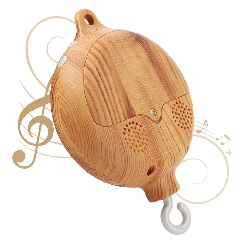 Baby Nursery Songs - Wiegbel Roterende muziekdoos met liedjes 0,12