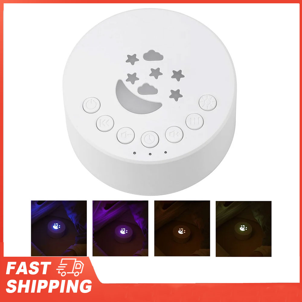 Baby Sound Machine White - Babyslaapmachine Desktop White Noise Sound Machine
