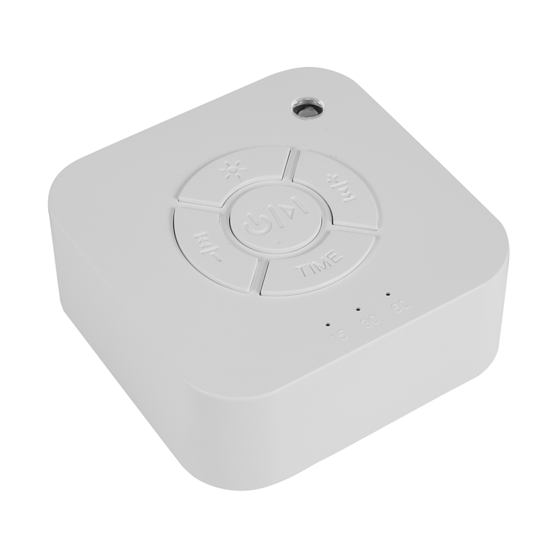 Baby Sound Machine White - B84B-White Noise Machine Slaapgeluidsmachine15 Niet-loopende rustgevende