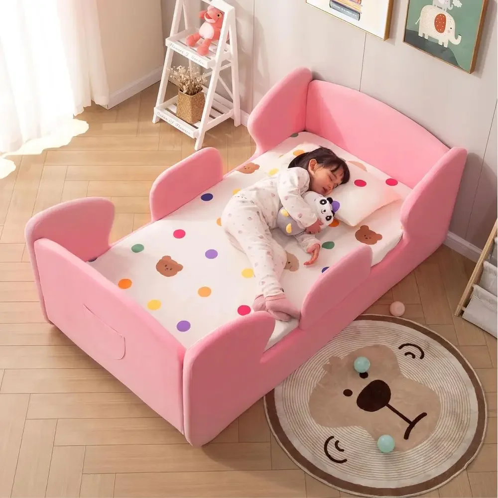 Bed Rail Toddler - Draagbaar peuterbed met afneembare veiligheidsrails &