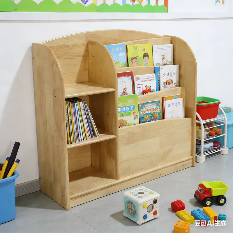 Baby Nursery Shelves - Massief houten opbergkast voor kinderen, baby
