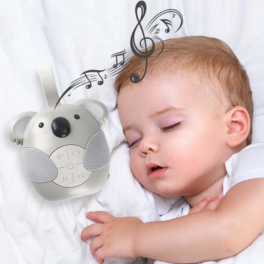 Baby Sound Machine White - Baby White Noise & Lullaby Geluidsmachine,