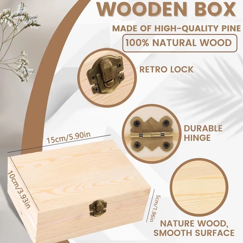 Gepersonaliseerde Baby Houten  - Baby Keepsake Box recensie en prijs