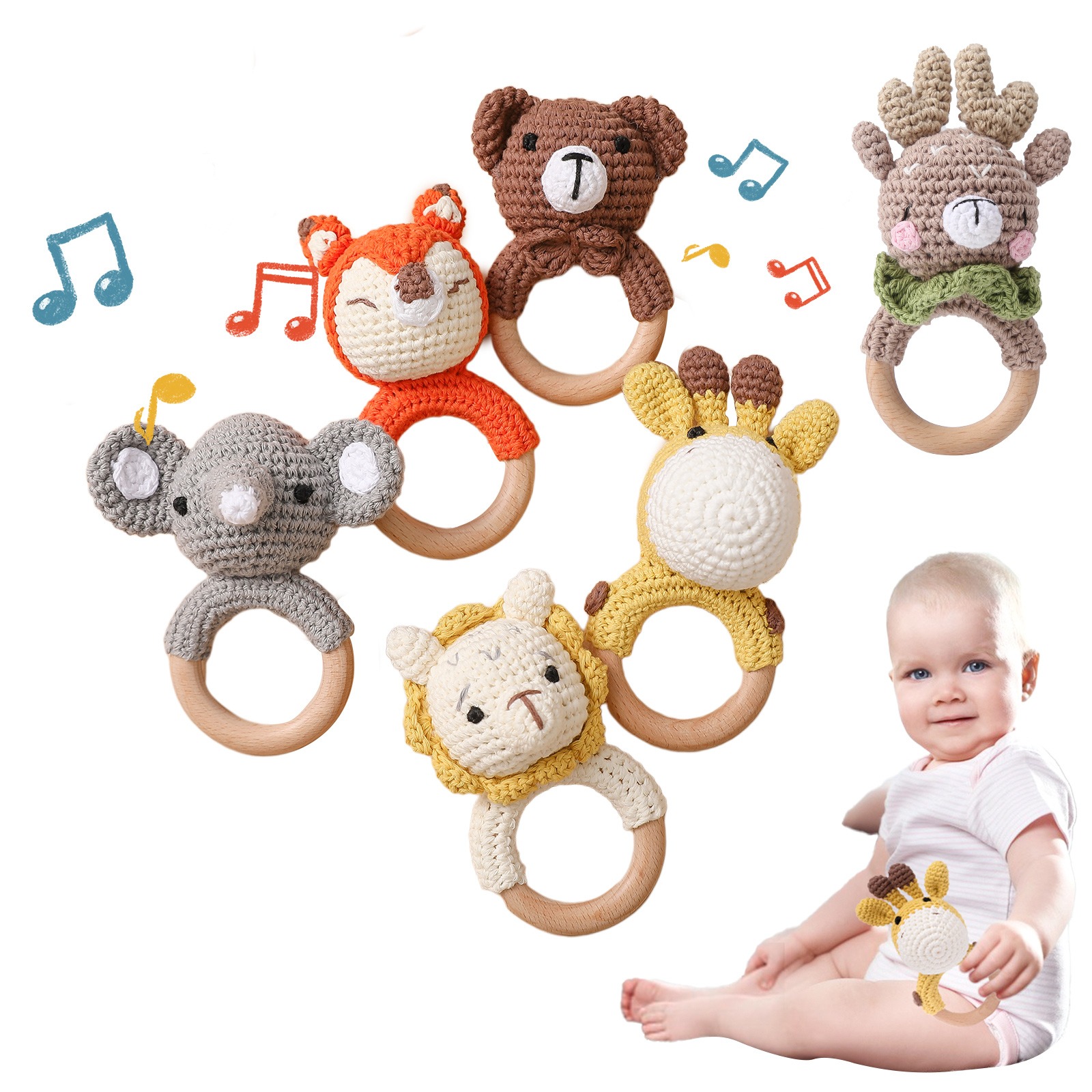 Houten mobiel voor een babybed - Crib Mobile Musical recensie en prijs