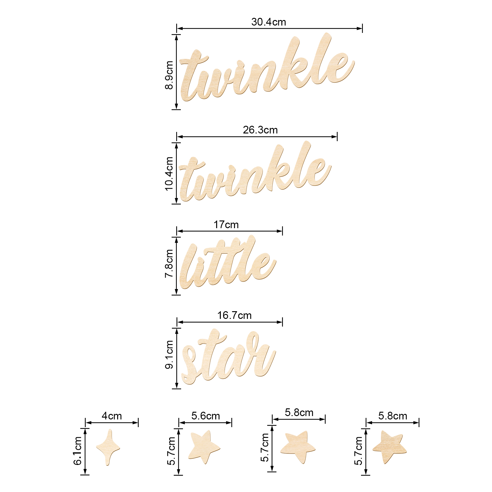 Twinkle Twinkle Little Star ho - Baby Nursery Art recensie en prijs