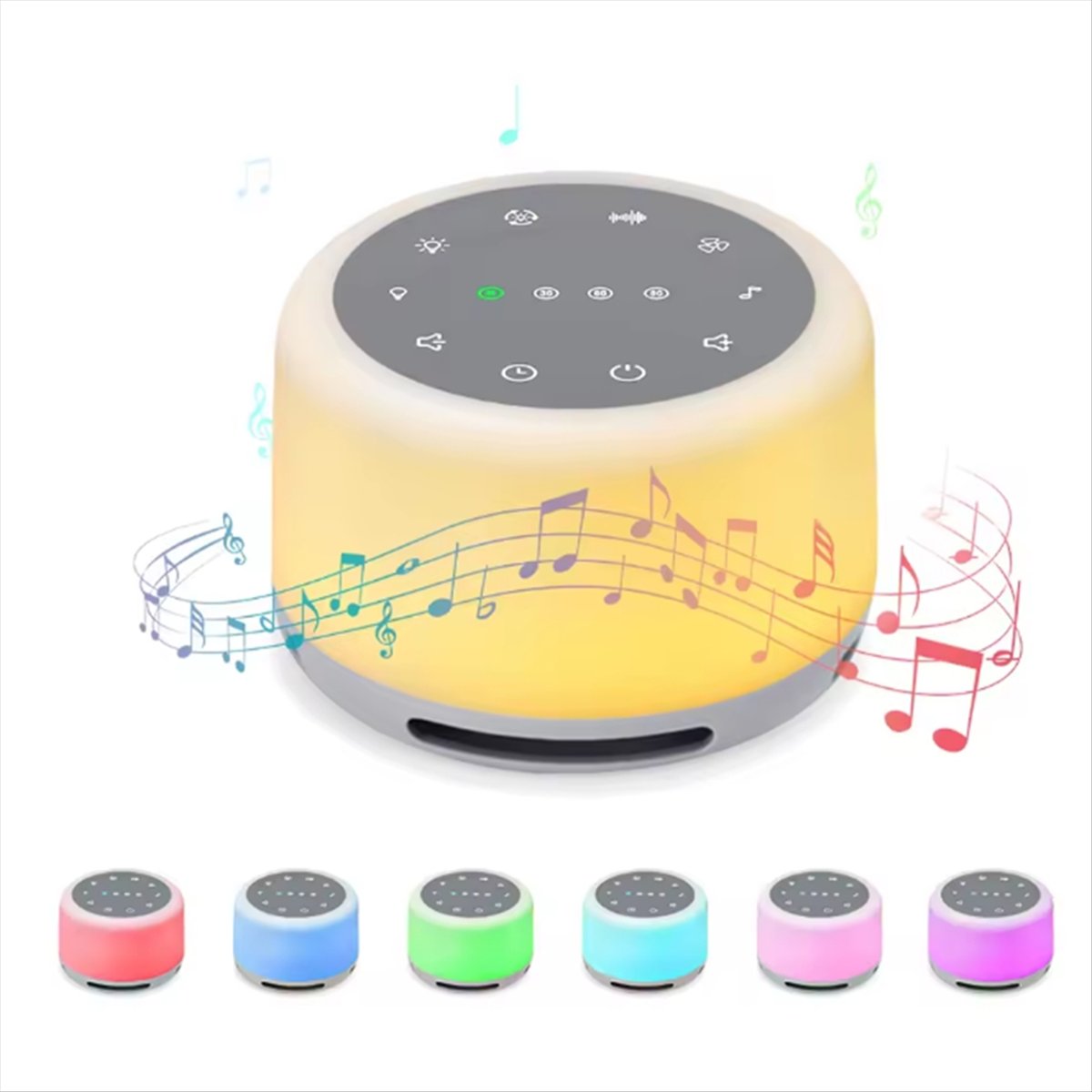 M85K draagbare slaapgeluidsmac - Baby Sound Machine White recensie en prijs