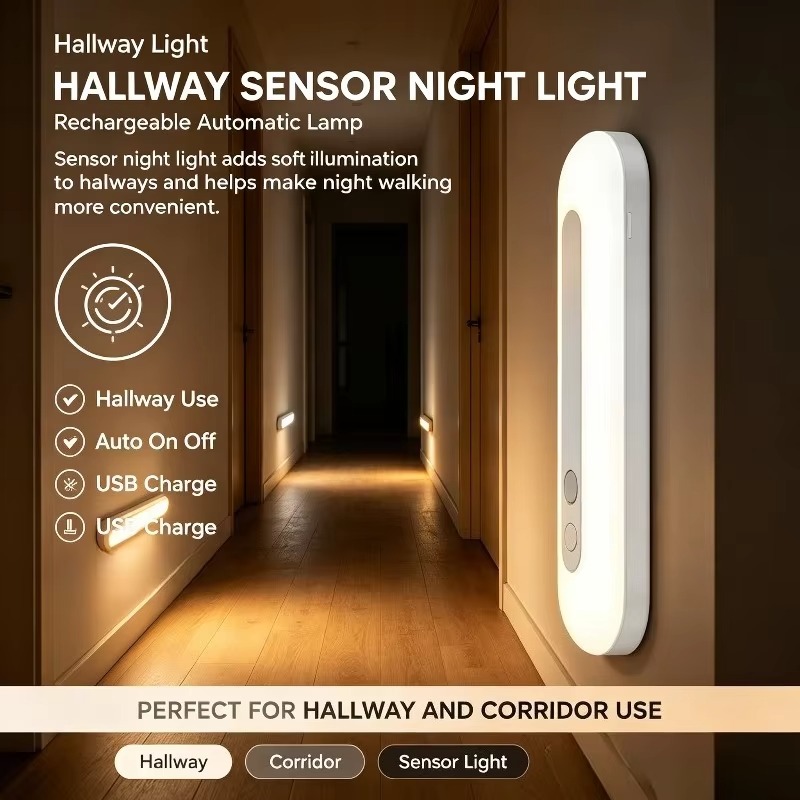 Intelligente sensor nachtlamp, - Baby Nursery Shelves recensie en prijs