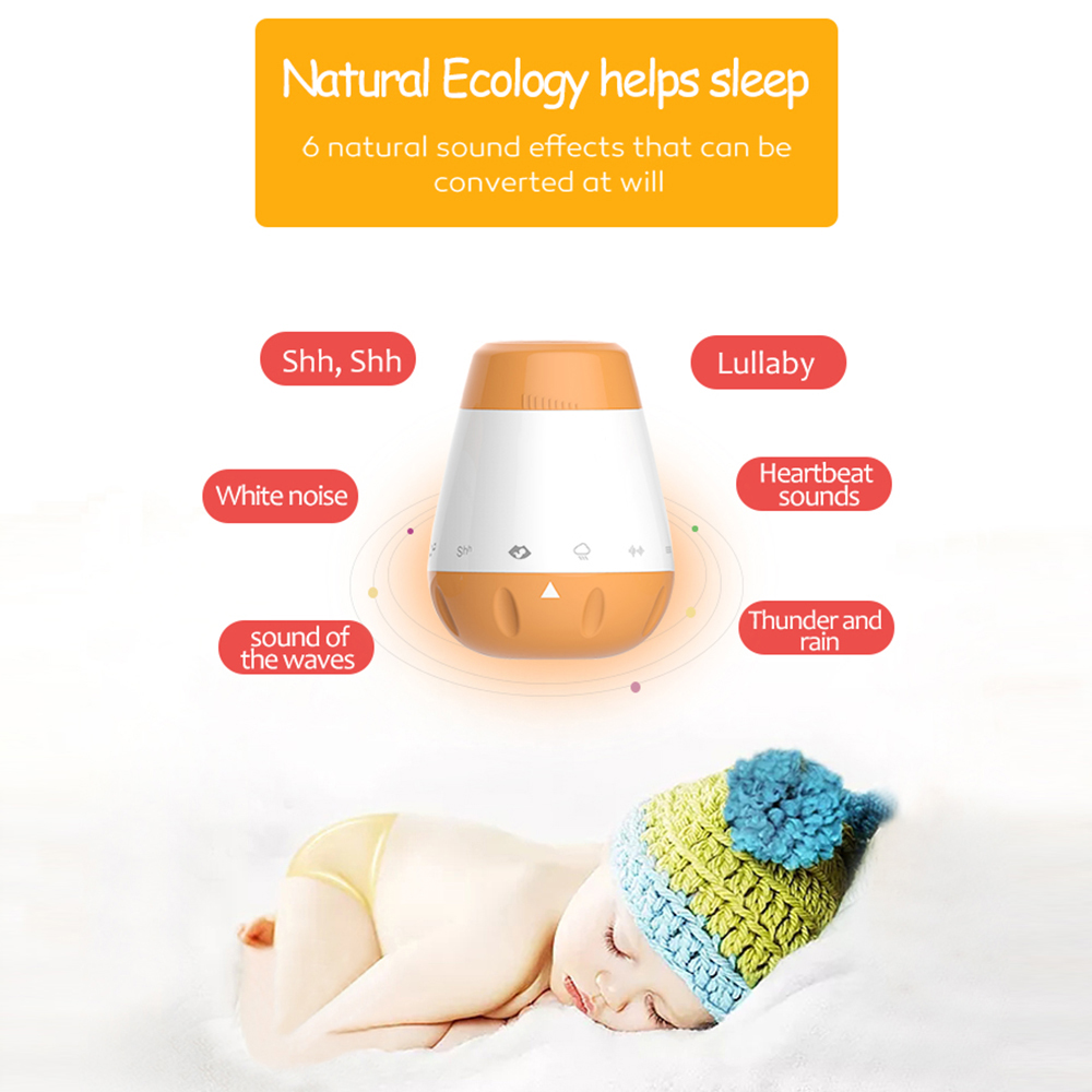 Slimme slaapmachine voor baby' - Baby Sound Machine White recensie en prijs