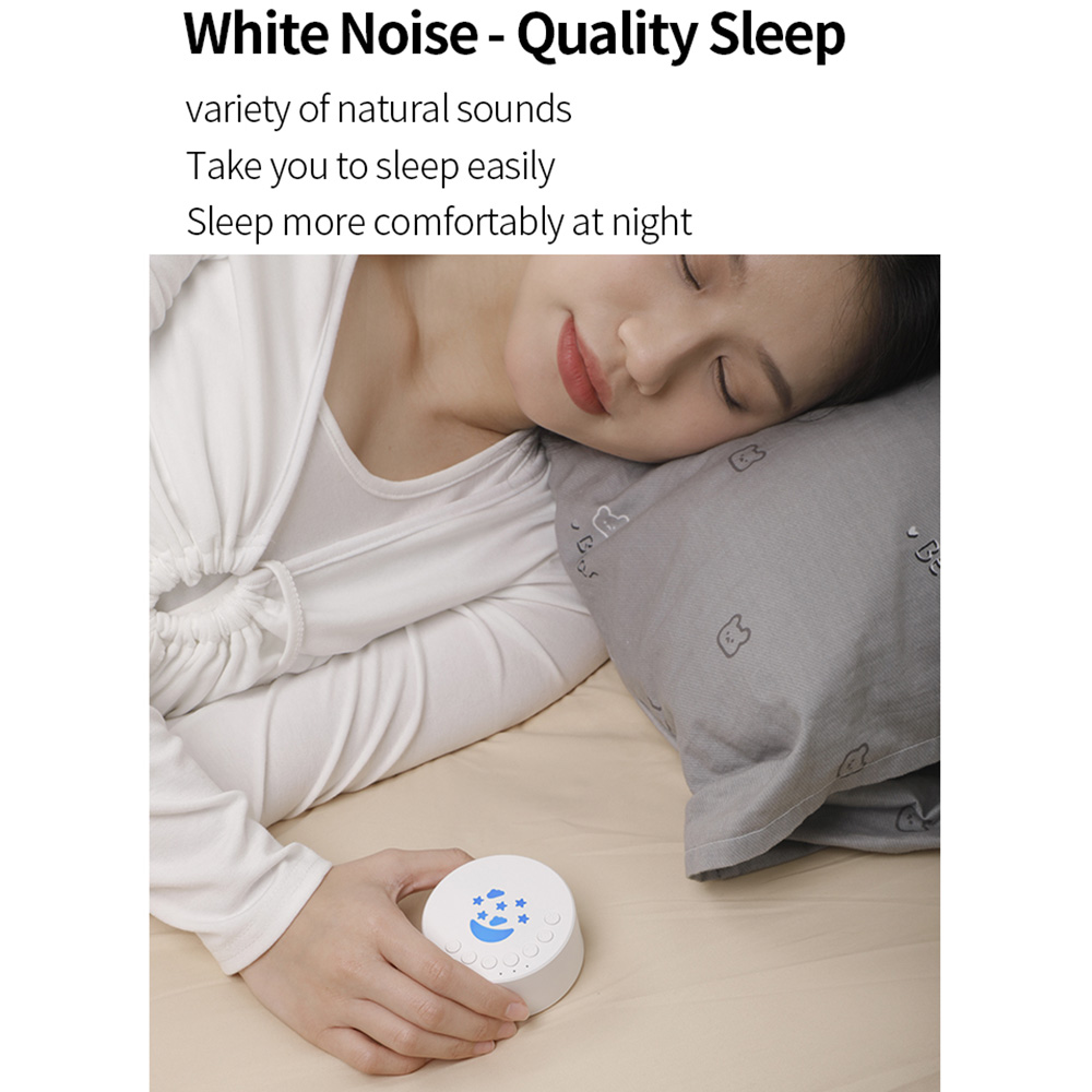 Babyslaapmachine Desktop White - Baby Sound Machine White recensie en prijs