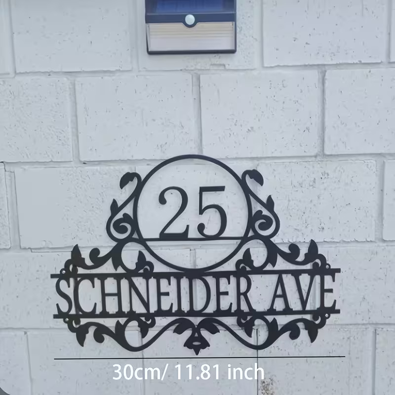 Op maat gemaakt metalen huisnu - Baby Nursery Name Sign recensie en prijs