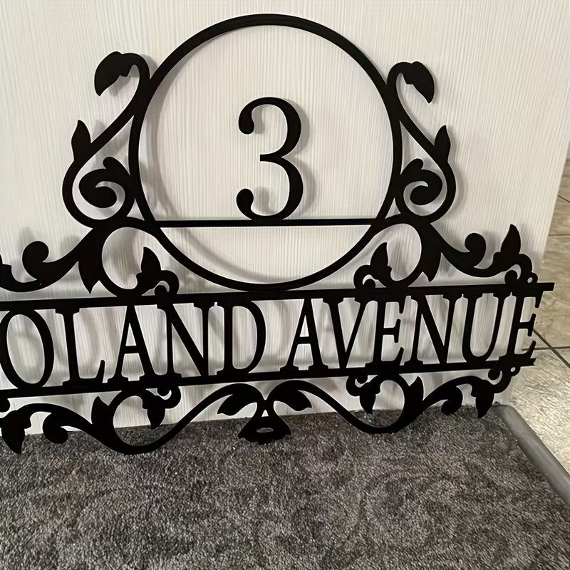 Op maat gemaakt metalen huisnu - Baby Nursery Name Sign recensie en prijs