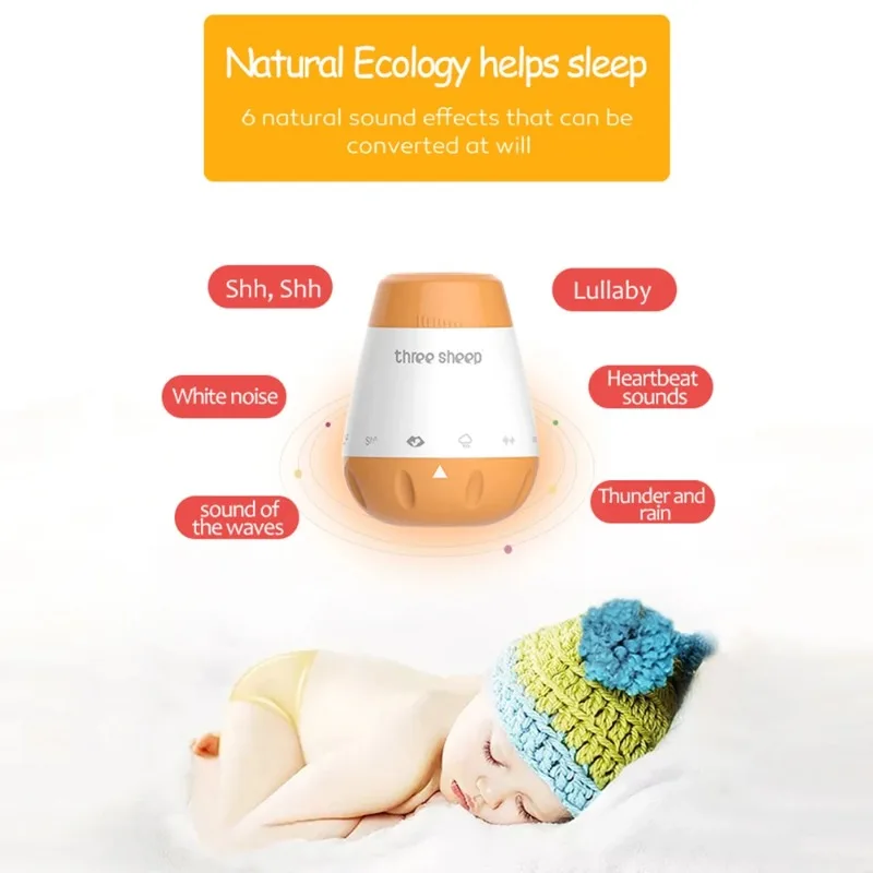 Baby White Noise Machine Slimm - Baby Sound Machine White recensie en prijs