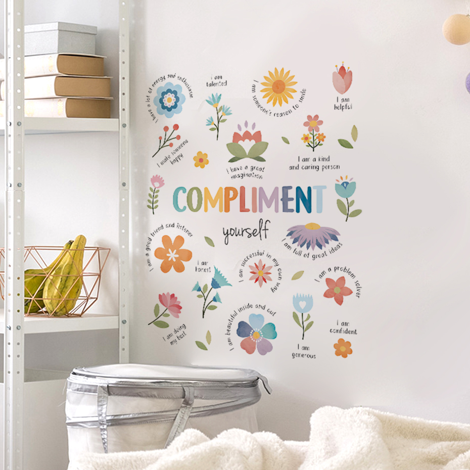 Kleurrijke inspirerende citate - Baby Nursery Package recensie en prijs