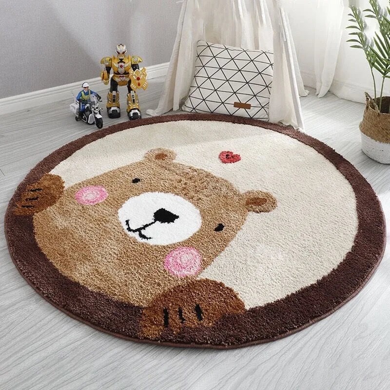VIKAMA Cartoon Rond Imitatie K - Baby Nursery Rug recensie en prijs