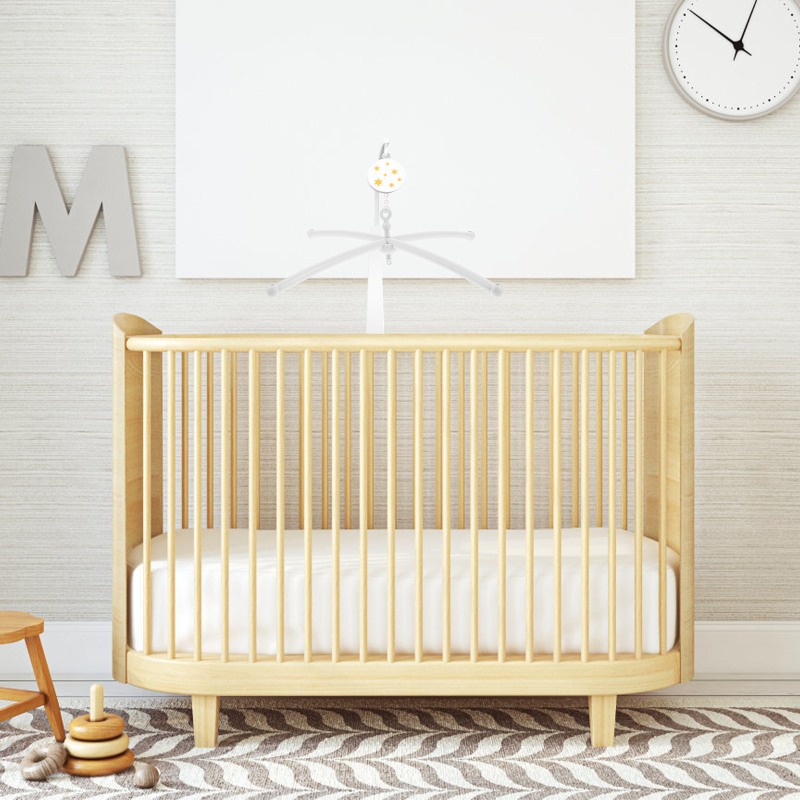 Babybedje Mobiel Kruishouder M - Crib Mobile Musical recensie en prijs