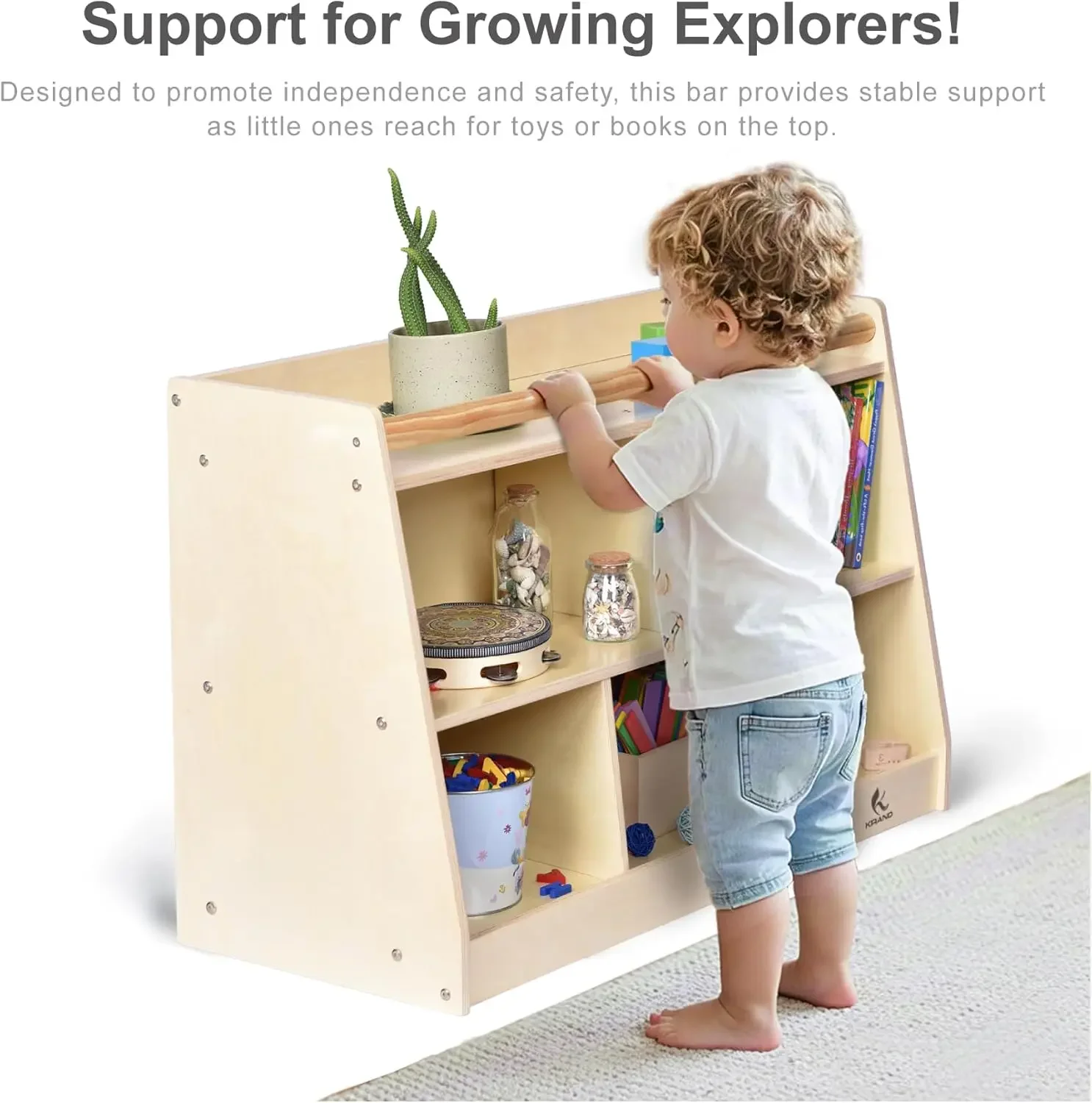 Montessori Peuterplank, Baby O - Baby Nursery Shelves recensie en prijs