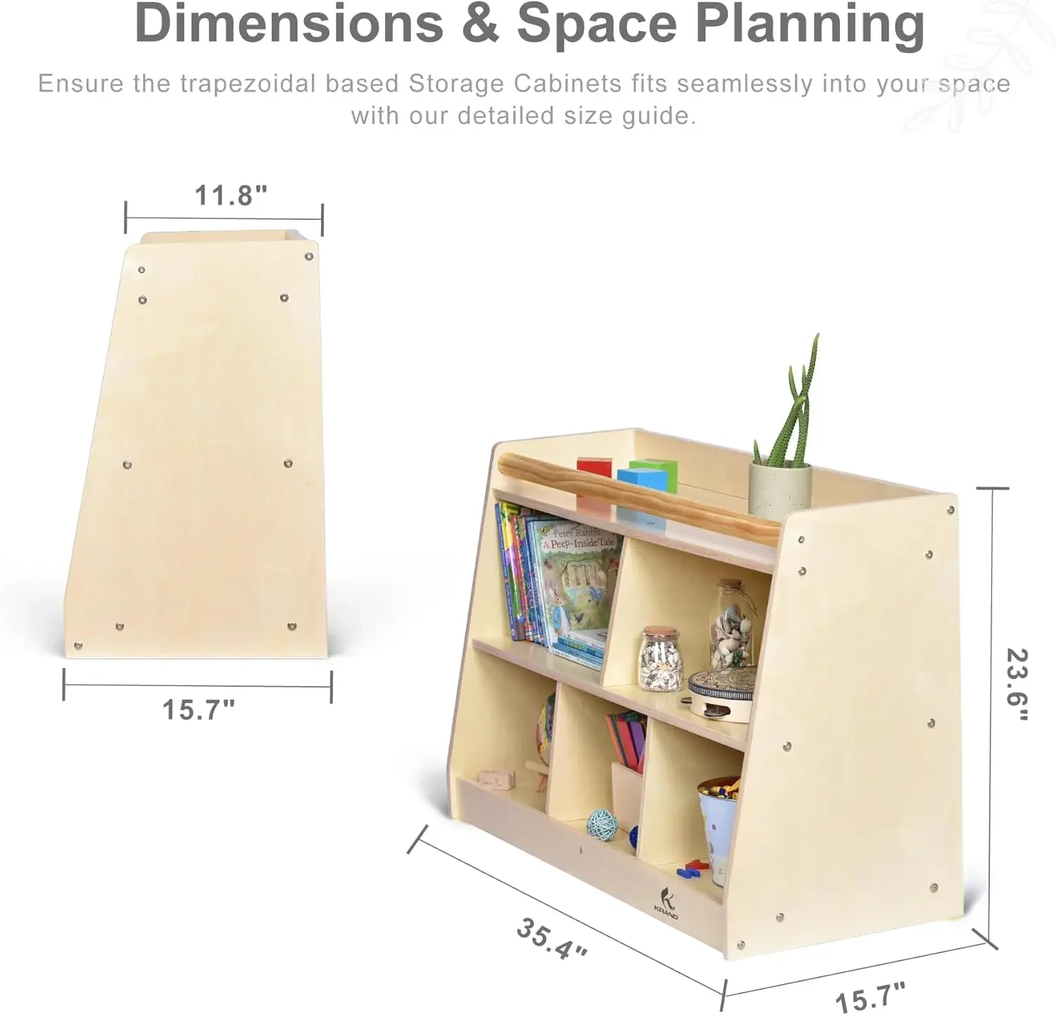 Montessori Peuterplank, Baby O - Baby Nursery Shelves recensie en prijs