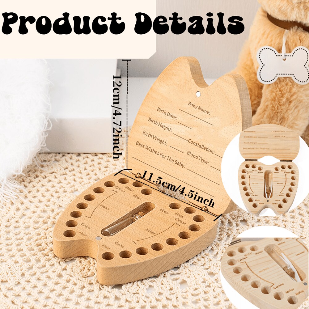 Gepersonaliseerde Tandenfee Bo - Baby Keepsake Box recensie en prijs