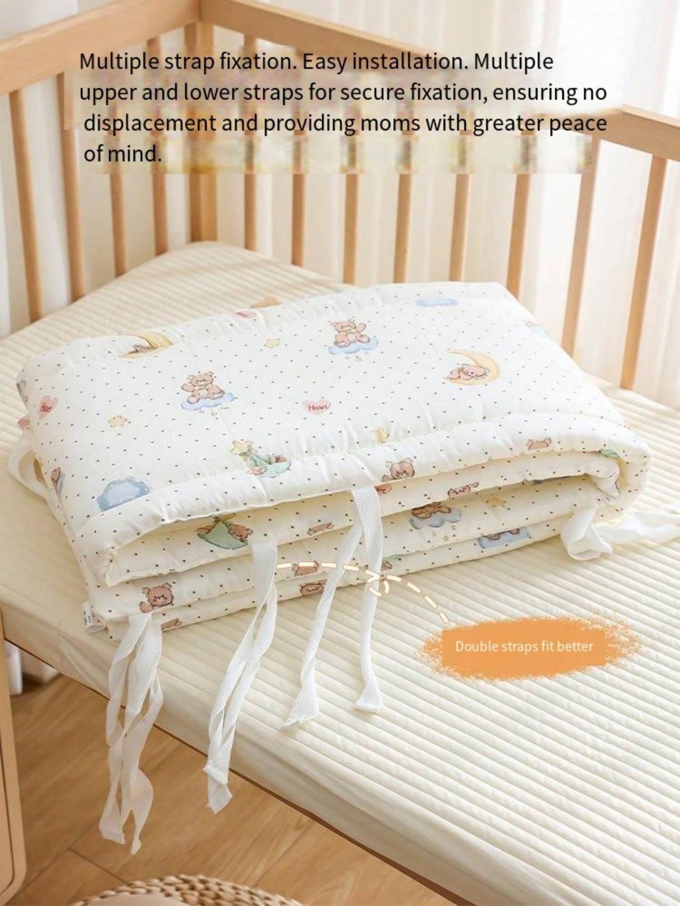 Babybumper Wiegbumper Bescherm - Bed Rail Toddler recensie en prijs