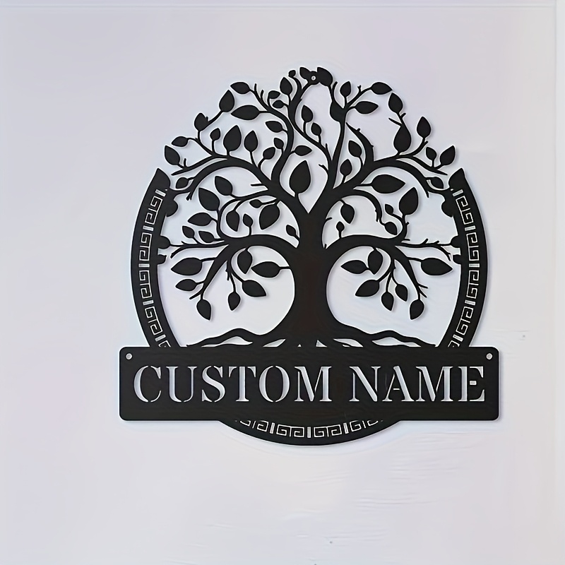 Wanddecoratie van metaal met d - Baby Nursery Name Sign recensie en prijs