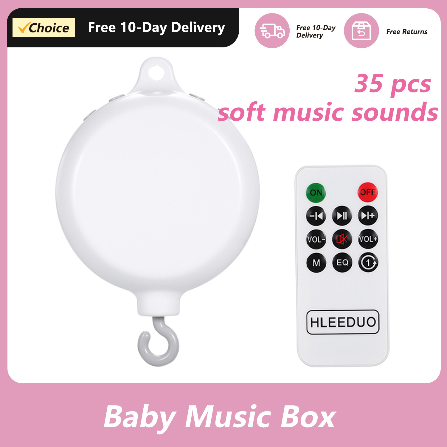Roterende Baby Wieg Bed Speelg - Crib Mobile Musical recensie en prijs