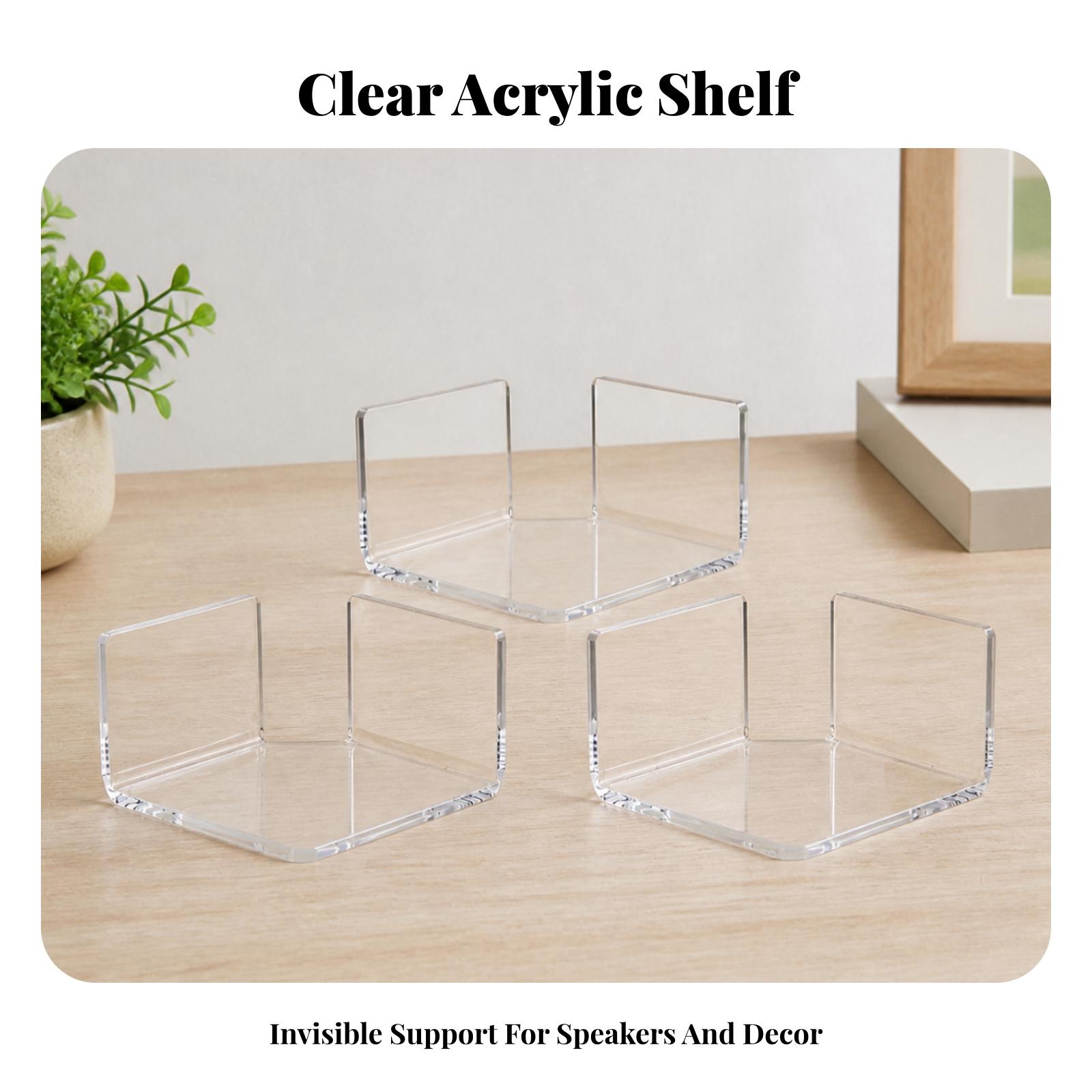 Transparante acryl wandplank v - Baby Nursery Shelves recensie en prijs