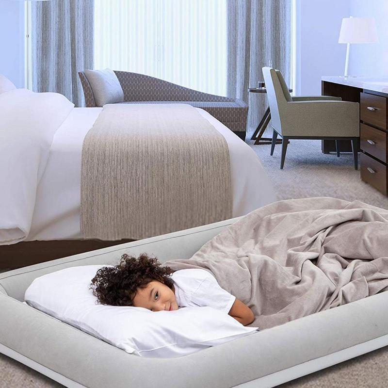 Opblaasbaar babybedje Opvouwba - Bed Rail Toddler recensie en prijs