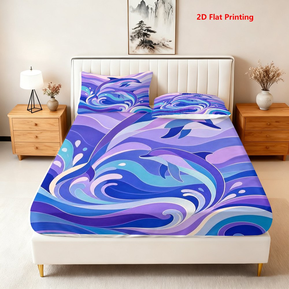 Ocean Wave Dolphin Beddengoeds - Baby Nursery Ocean Theme recensie en prijs