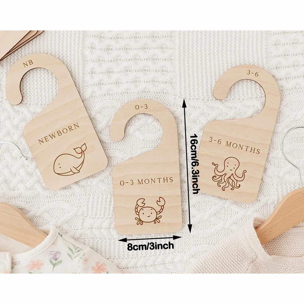 Set van 6 babygarderobeverdele - Baby Nursery Ocean Theme recensie en prijs