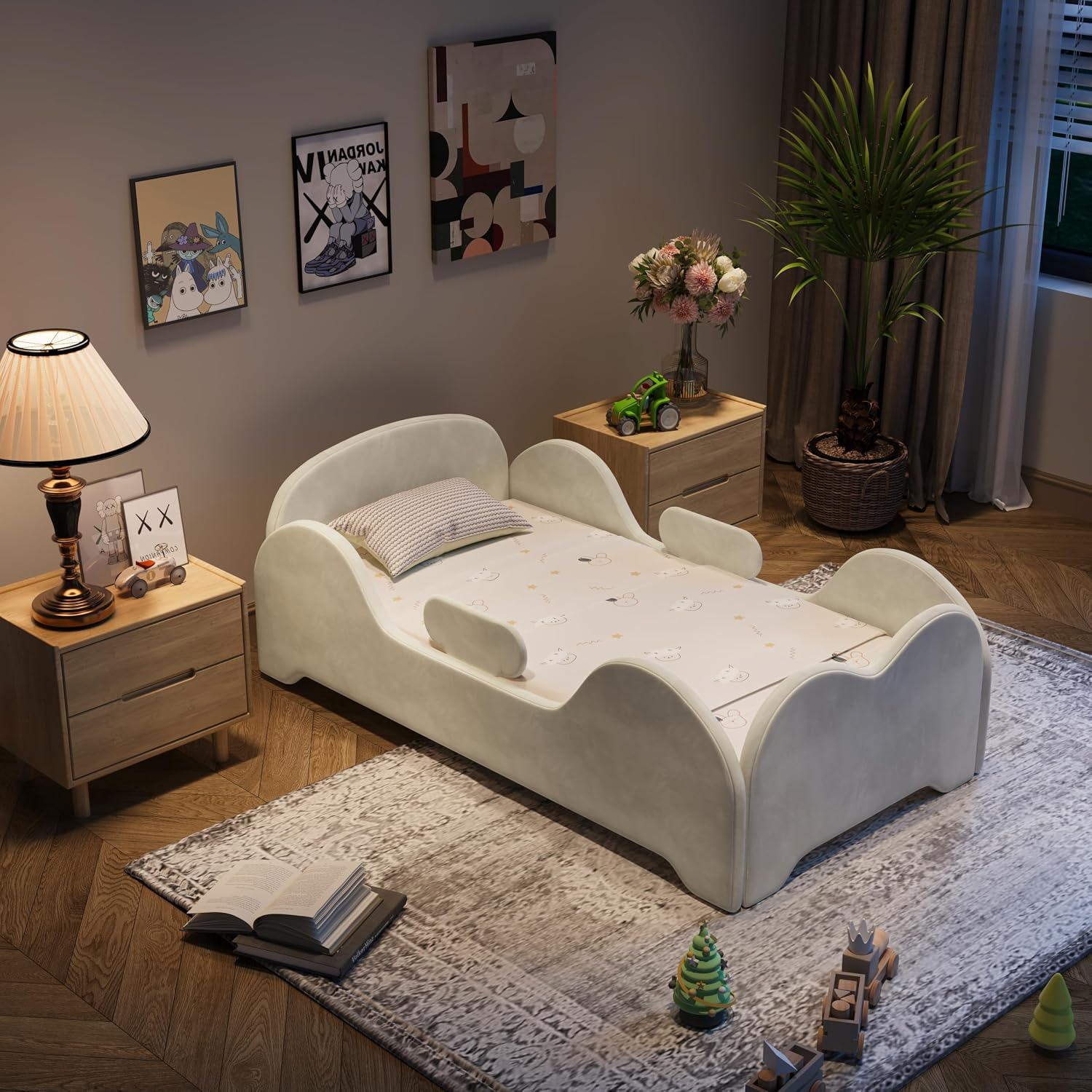 Peuterbed met veiligheidshek,  - Bed Rail Toddler recensie en prijs