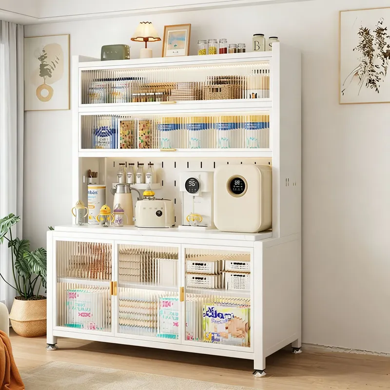 Stalen babyvoedingstafel met o - Baby Nursery Shelves recensie en prijs
