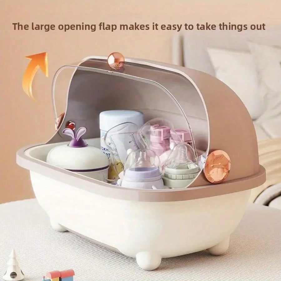 Babyflesdroogrek met opbergdoo - Baby Nursery Unit recensie en prijs