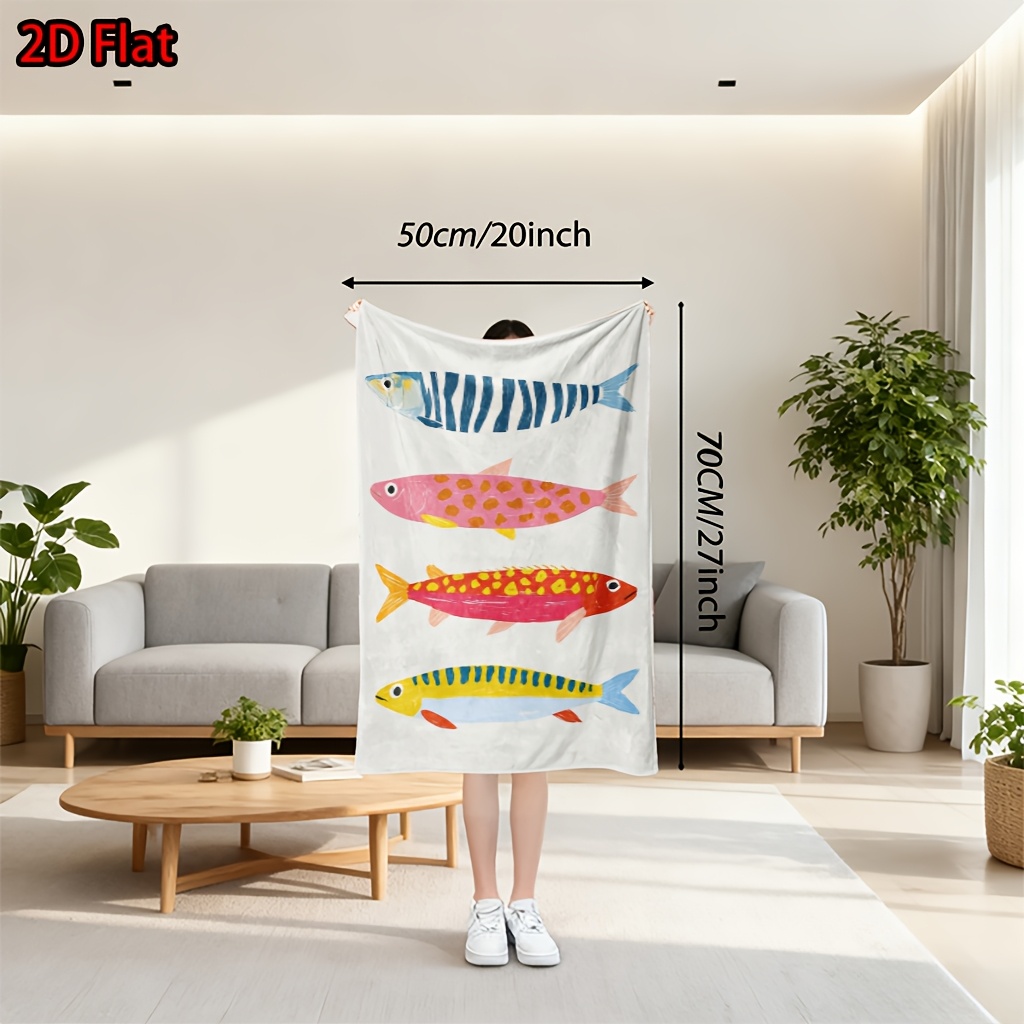 Speels Vissenprint Dekentje Ki - Baby Nursery Ocean Theme recensie en prijs