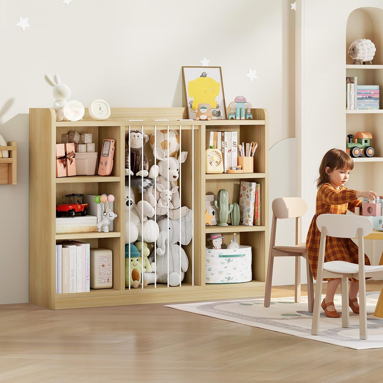 6-delige kinder speelgoedopber - Baby Nursery Shelves recensie en prijs