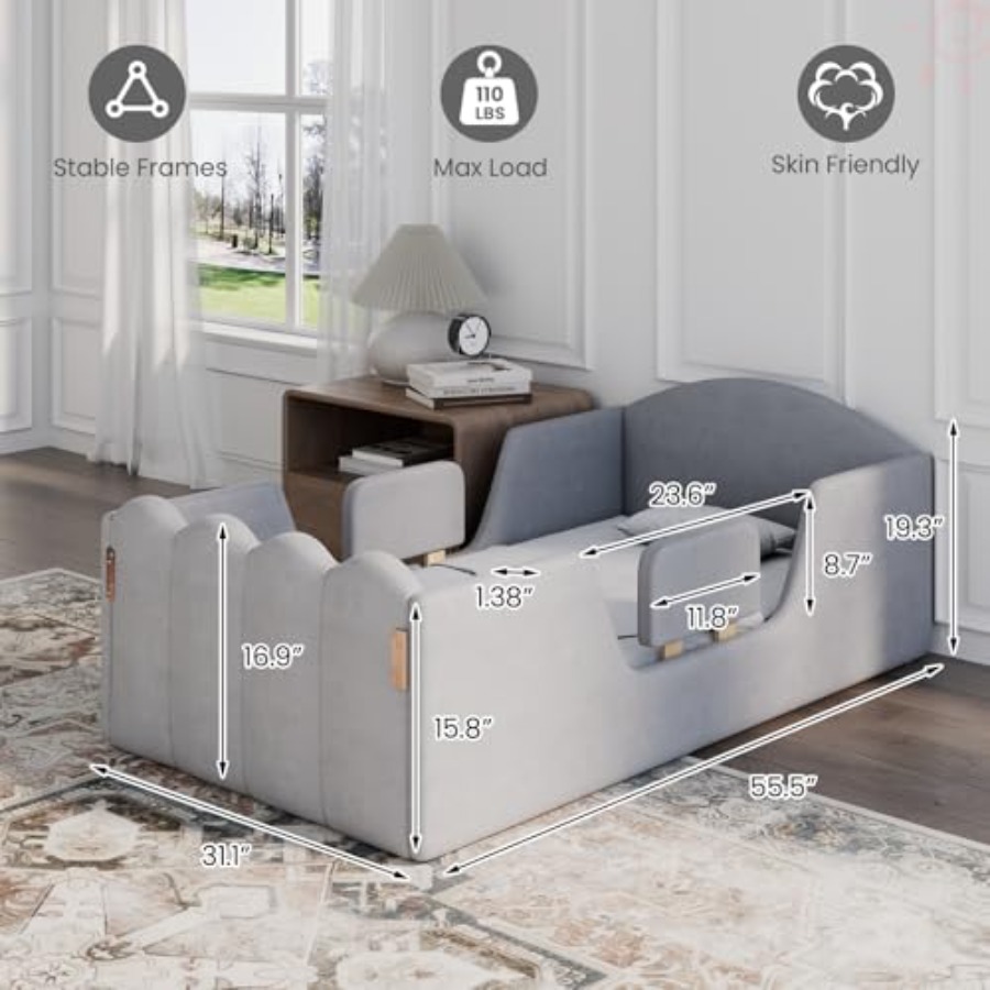 Kinderbed met 10 versterkte ho - Bed Rail Toddler recensie en prijs