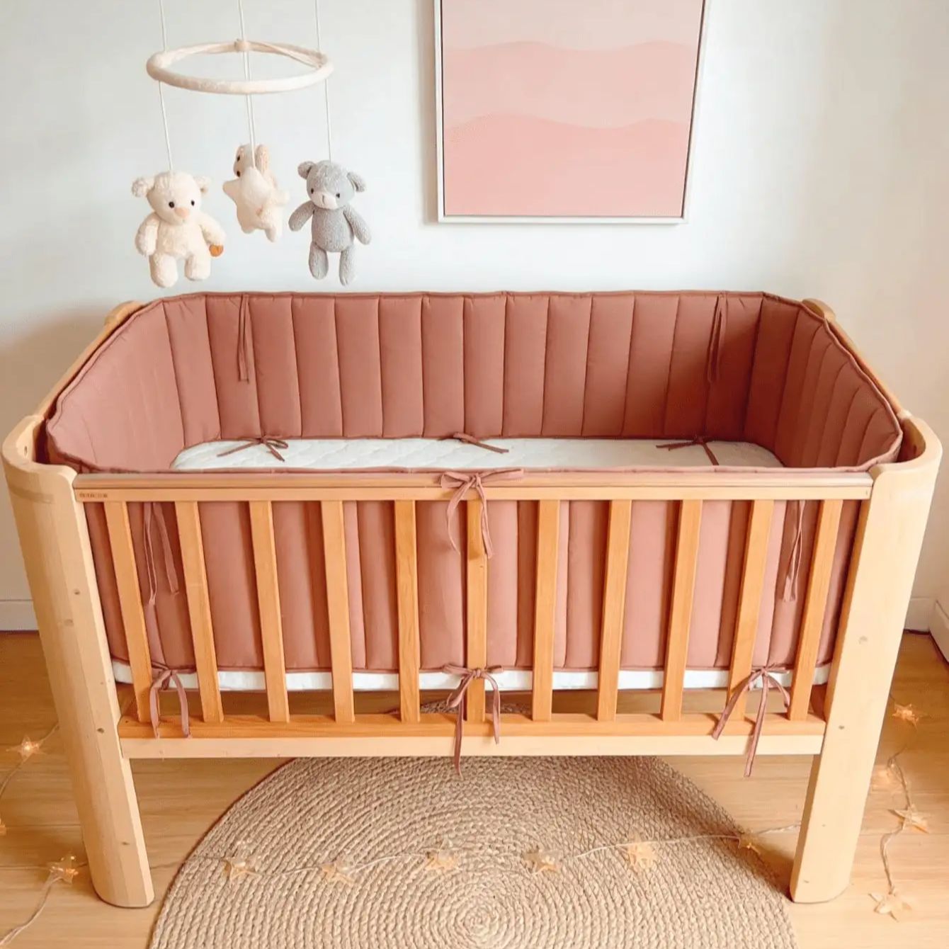Bumpers in de wieg Babybed Bar - Bed Rail Toddler recensie en prijs
