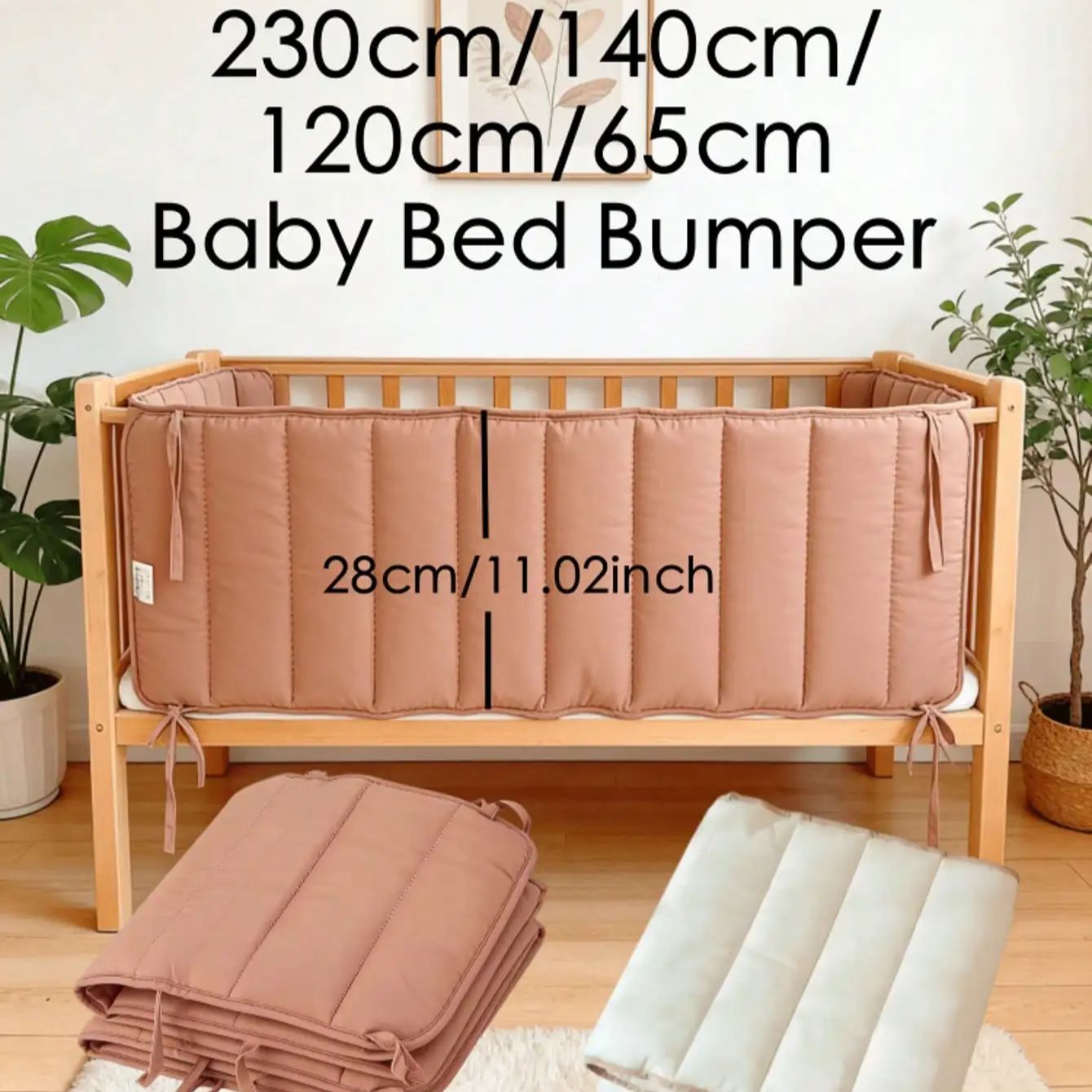 Bumpers in de wieg Babybed Bar - Bed Rail Toddler recensie en prijs