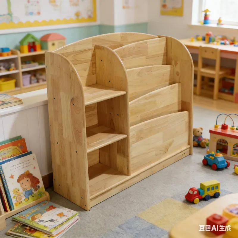 Massief houten opbergkast voor - Baby Nursery Shelves recensie en prijs