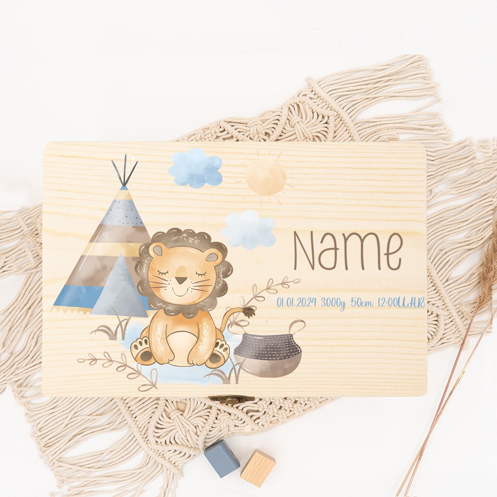 Gepersonaliseerde Baby Memory  - Baby Keepsake Box recensie en prijs