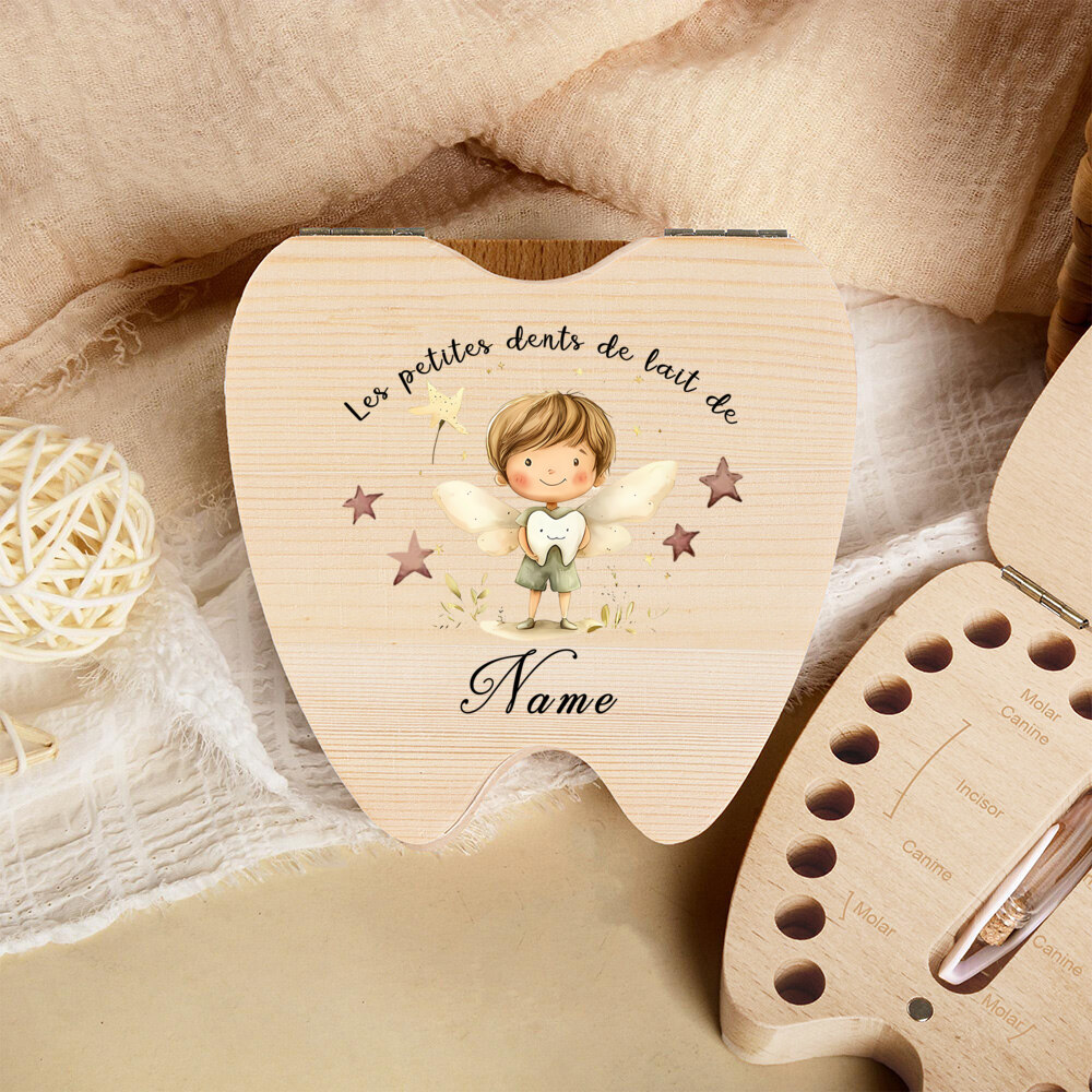 Gepersonaliseerde Tandfee Doos - Baby Keepsake Box recensie en prijs