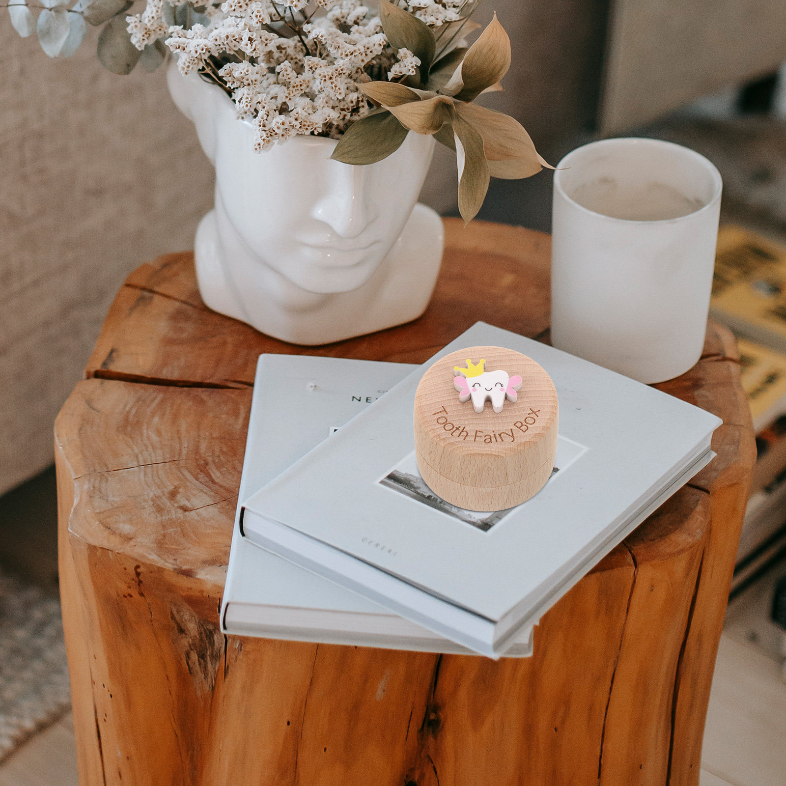 Houten bewaardoos voor melktan - Baby Keepsake Box recensie en prijs