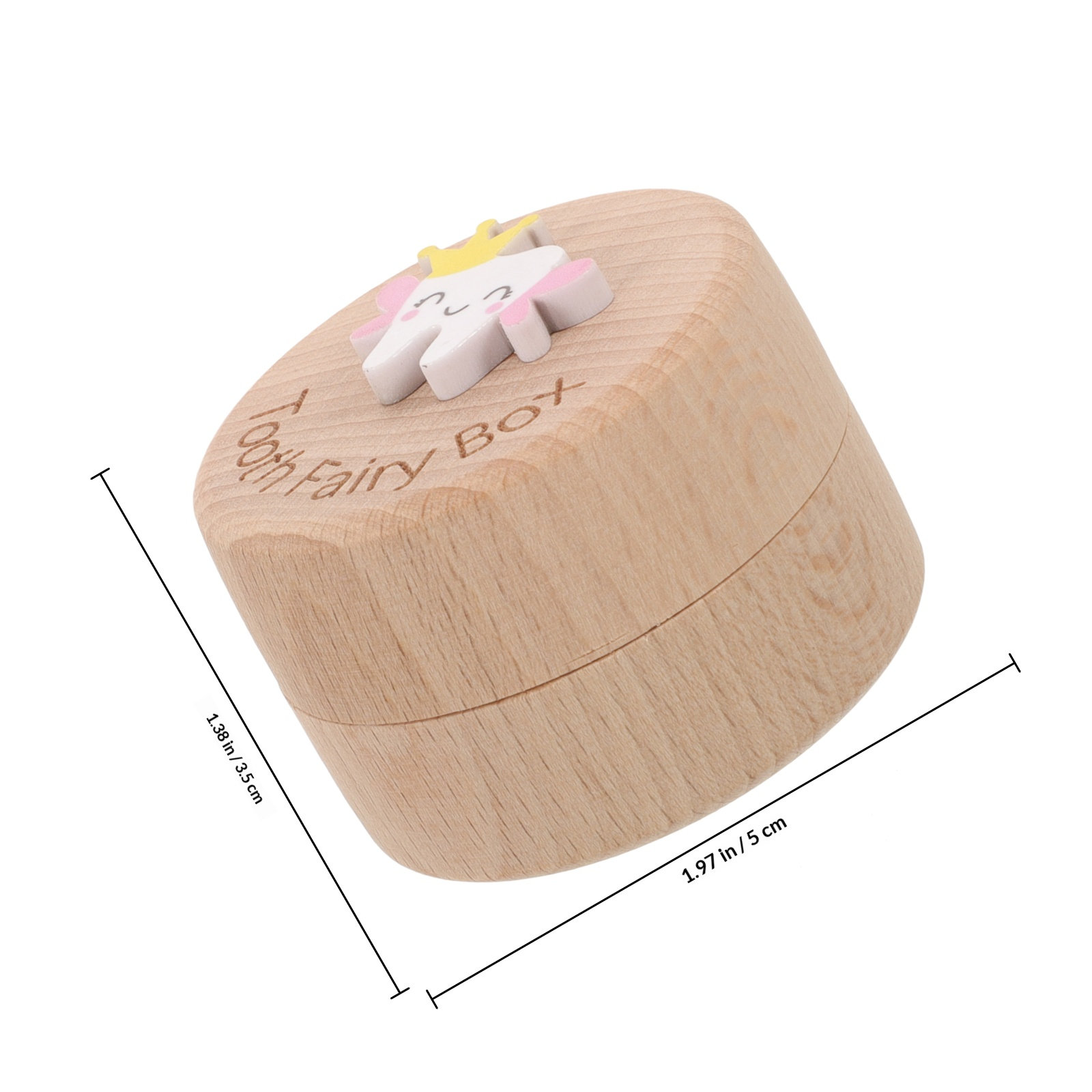 Houten bewaardoos voor melktan - Baby Keepsake Box recensie en prijs