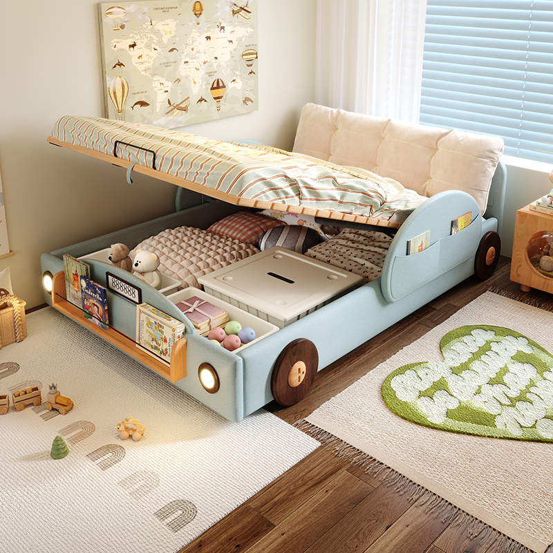 Eenvoudige autovorm kinderbedd - Bed Rail Toddler recensie en prijs
