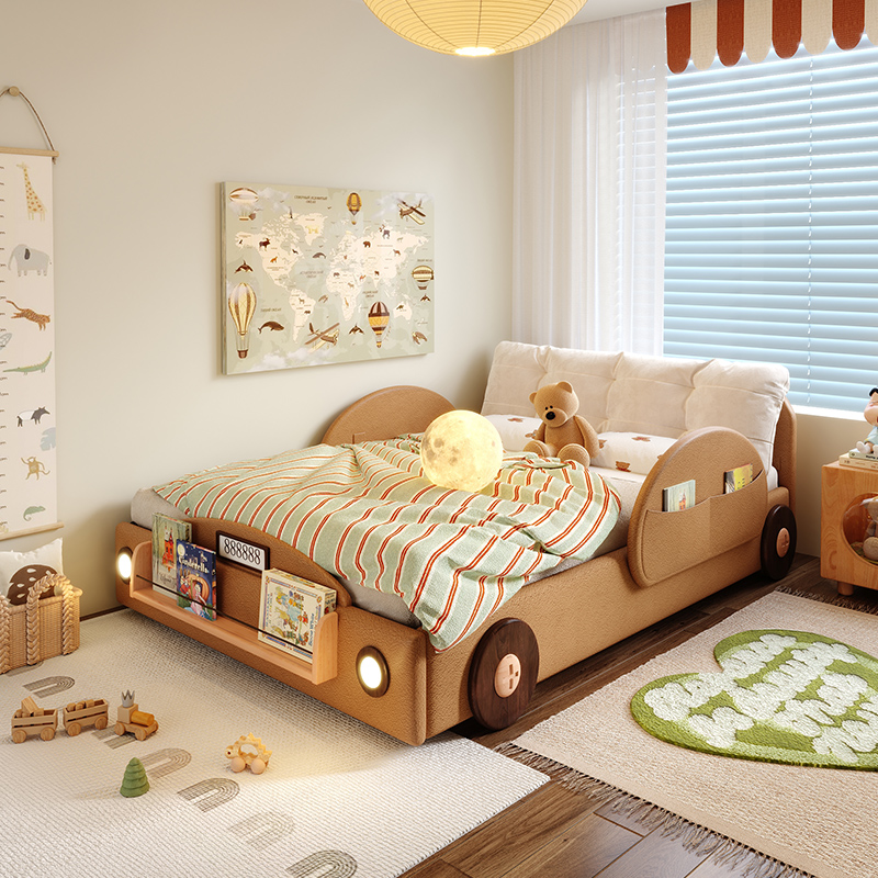 Eenvoudige autovorm kinderbedd - Bed Rail Toddler recensie en prijs