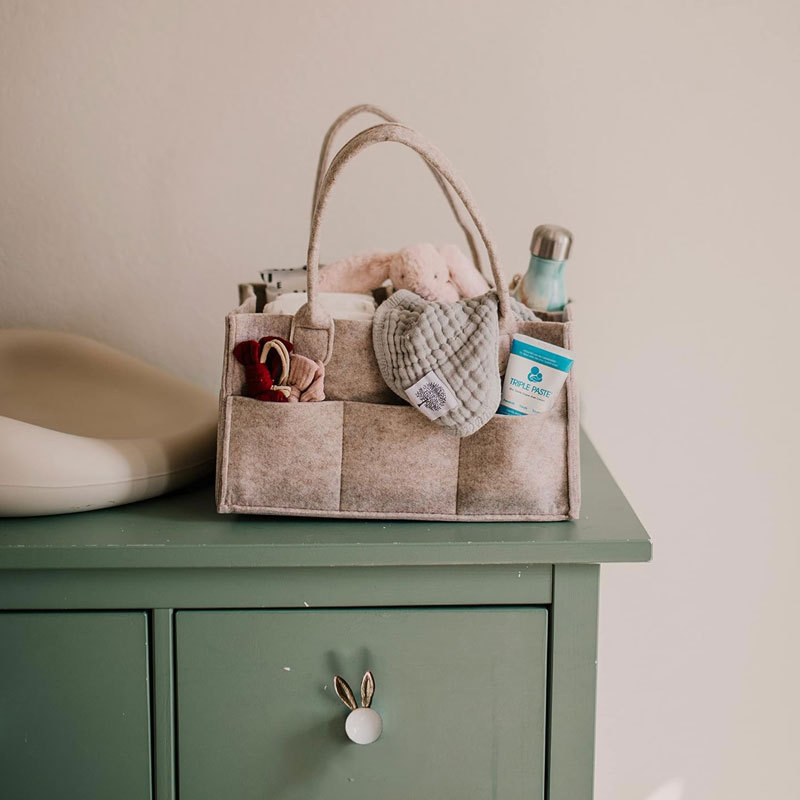 Luiercaddy - Opbergbak voor ki - Baby Nursery Shelves recensie en prijs