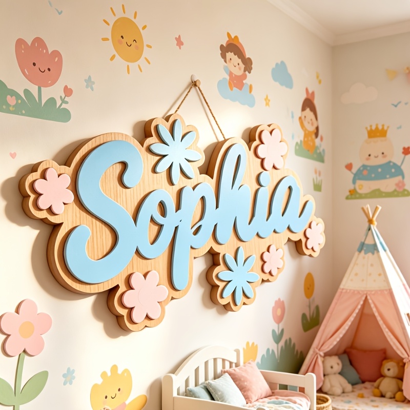 Gepersonaliseerd kamerbord met - Baby Nursery Name Sign recensie en prijs