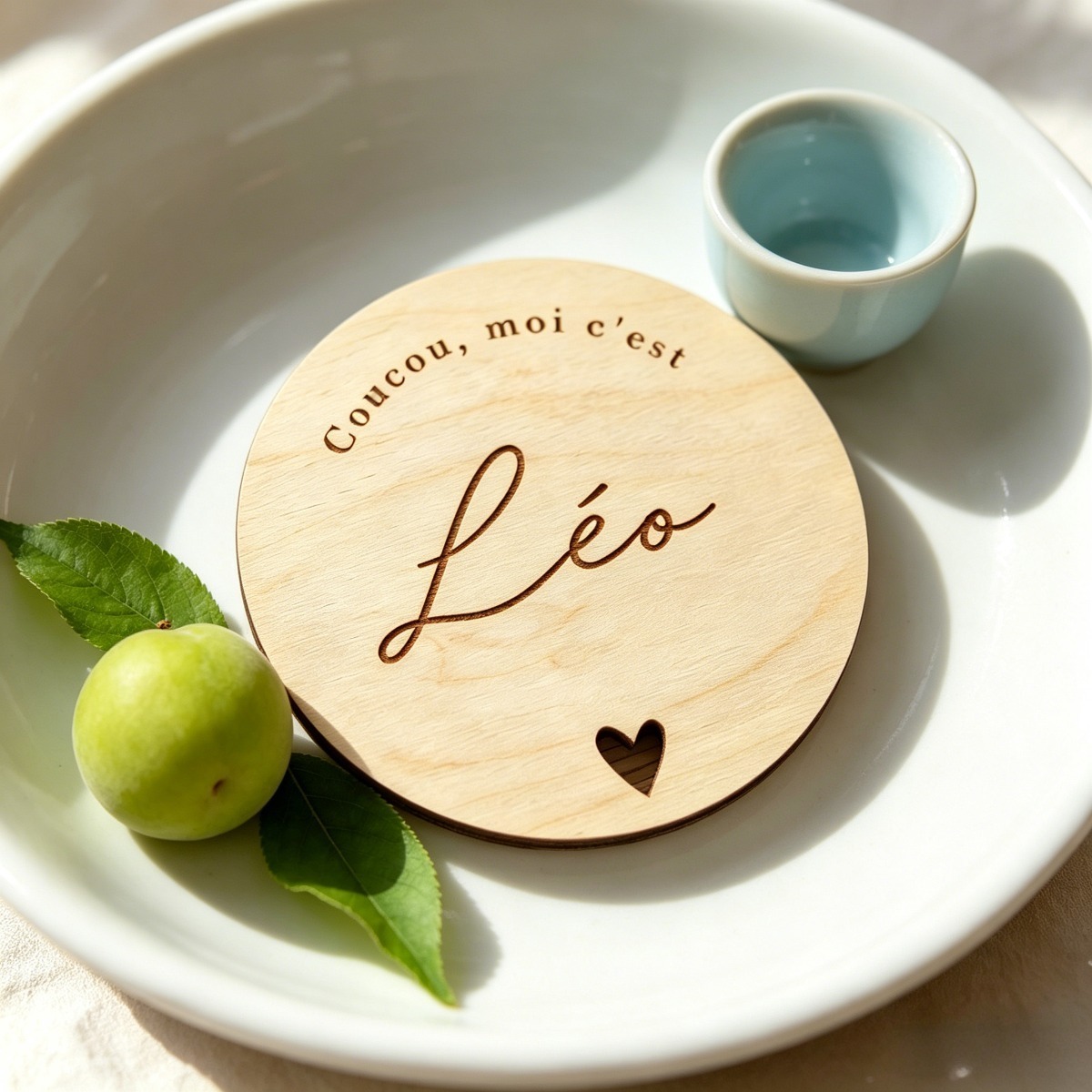 Op maat gemaakte ronde houten  - Baby Nursery Name Sign recensie en prijs