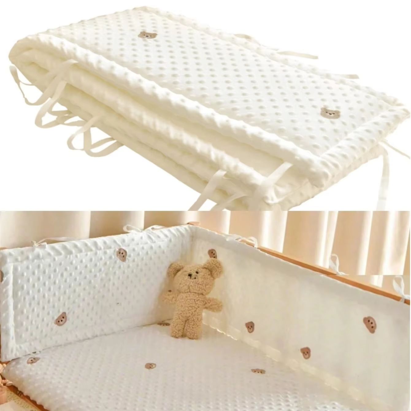 Effen kleur babybedhekje, kato - Bed Rail Toddler recensie en prijs