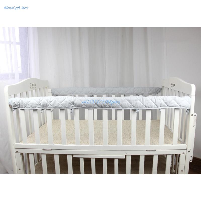2 Stuks Katoenen Wieg Bescherm - Bed Rail Toddler recensie en prijs